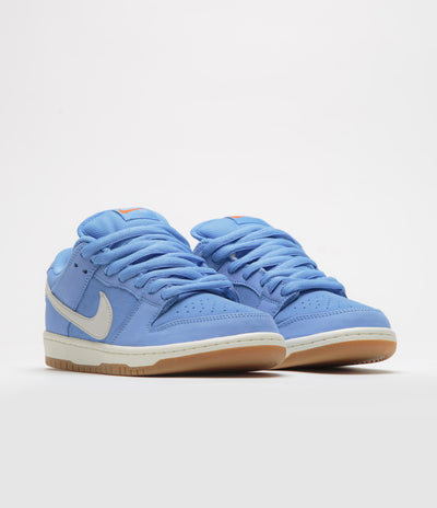 Nike SB Orange Label Dunk Low Pro Shoes - University Blue / Sail - University Blue