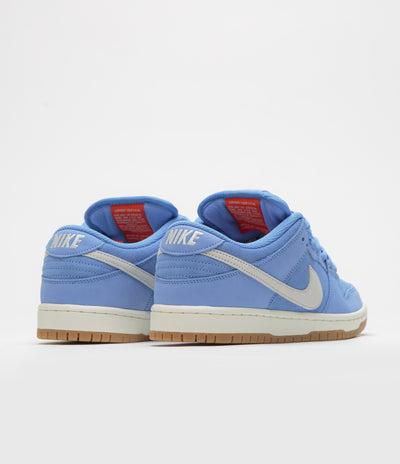 Nike SB Orange Label Dunk Low Pro Shoes - University Blue / Sail - University Blue