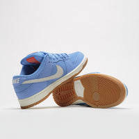 Nike SB Orange Label Dunk Low Pro Shoes - University Blue / Sail - University Blue thumbnail