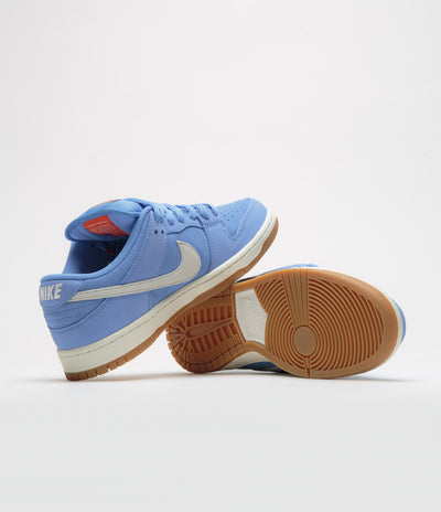 Nike SB Orange Label Dunk Low Pro Shoes - University Blue / Sail - University Blue