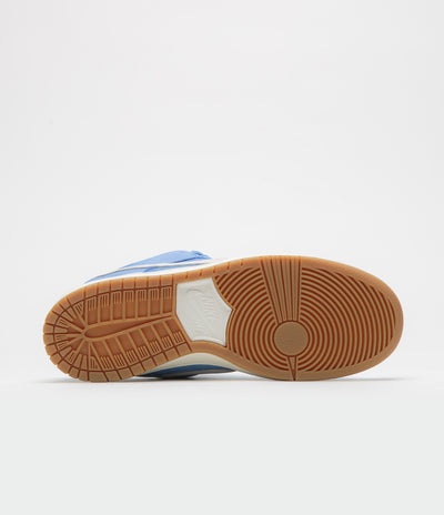 Nike SB Orange Label Dunk Low Pro Shoes - University Blue / Sail - University Blue