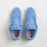 Nike SB Orange Label Dunk Low Pro Shoes - University Blue / Sail - University Blue thumbnail