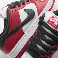 Nike SB Dunk Low Pro Shoes - Varsity Red / Black - White - Varsity Red thumbnail