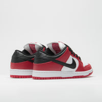 Nike SB Dunk Low Pro Shoes - Varsity Red / Black - White - Varsity Red thumbnail