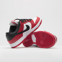 Nike SB Dunk Low Pro Shoes - Varsity Red / Black - White - Varsity Red thumbnail