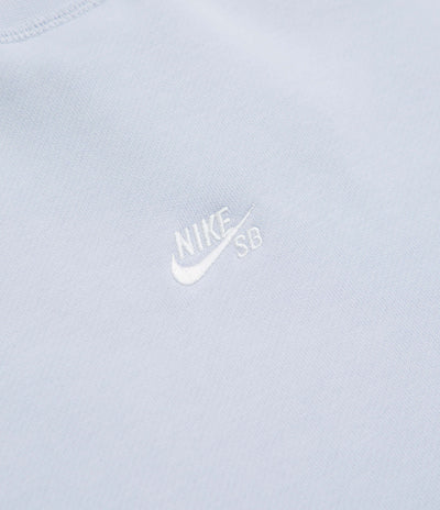 Nike SB Essential Logo Crewneck Sweatshirt - Football Grey / White