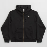 Nike SB Essential Logo Full Zip Hoodie - Black / White thumbnail