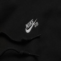 Nike SB Essential Logo Full Zip Hoodie - Black / White thumbnail