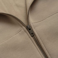 Nike SB Essential Logo Full Zip Hoodie - Khaki / White thumbnail