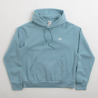 Nike SB Essential Small Logo Hoodie - Denim Turquoise / White thumbnail