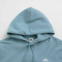 Nike SB Essential Small Logo Hoodie - Denim Turquoise / White thumbnail