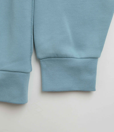 Nike SB Essential Small Logo Hoodie - Denim Turquoise / White