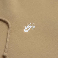 Nike SB Essential Small Logo Hoodie - Parachute Beige / White thumbnail