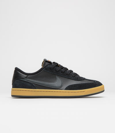 Nike SB FC Classic Shoes - Black / Anthracite - Black - Vivid Orange