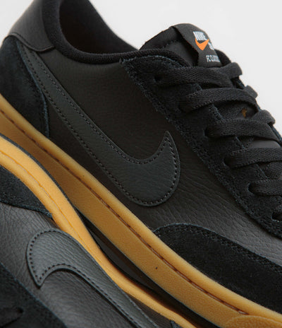 Nike SB FC Classic Shoes - Black / Anthracite - Black - Vivid Orange