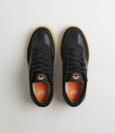 Nike SB FC Classic Shoes - Black / Anthracite - Black - Vivid Orange