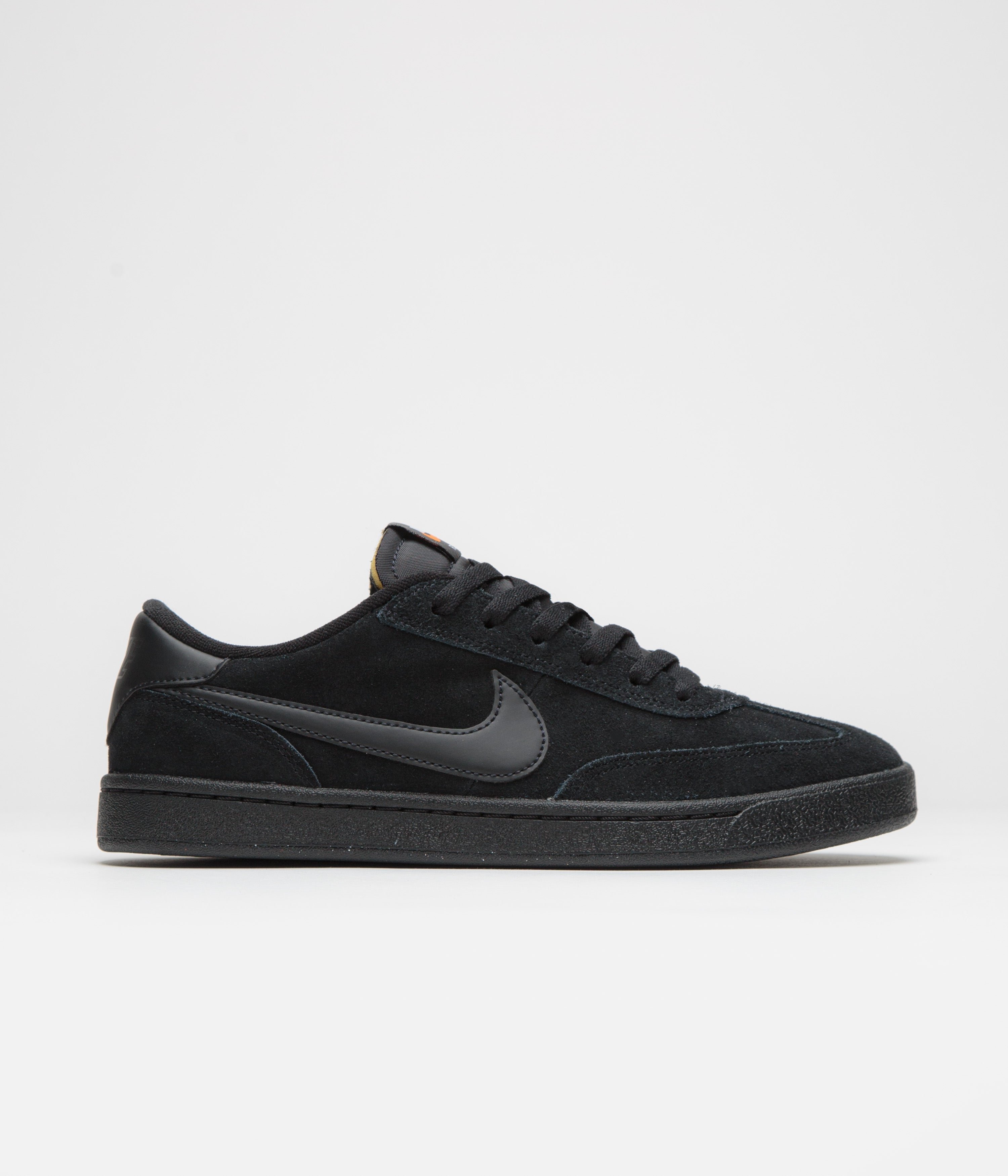 Nike SB FC Classic Shoes - Black / Black - Black - Vivid Orange | Flatspot