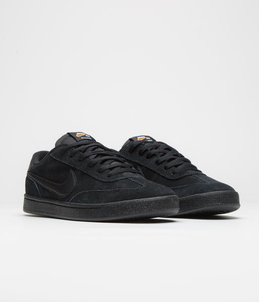 Nike SB FC Classic Shoes - Black / Black - Black - Vivid Orange | Flatspot