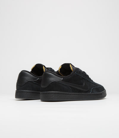 Nike SB FC Classic Shoes - Black / Black - Black - Vivid Orange