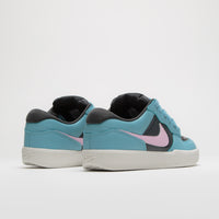 Nike SB Force 58 Premium Shoes - Denim Turquoise / Pink Foam - Dark Smoke Grey thumbnail