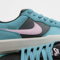 Nike SB Force 58 Premium Shoes - Denim Turquoise / Pink Foam - Dark Smoke Grey thumbnail