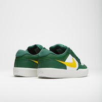 Nike SB Force 58 Premium Shoes - Gorge Green / Tour Yellow - White thumbnail