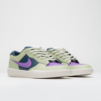 Nike SB Force 58 Premium Shoes - Olive Aura / Black Raspberry - Armory Navy thumbnail