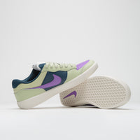 Nike SB Force 58 Premium Shoes - Olive Aura / Black Raspberry - Armory Navy thumbnail