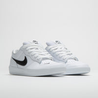 Nike SB Force 58 Premium Shoes - White / Black - White - White thumbnail