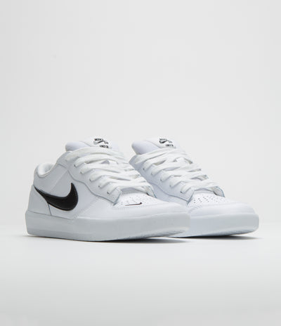 Nike SB Force 58 Premium Shoes - White / Black - White - White