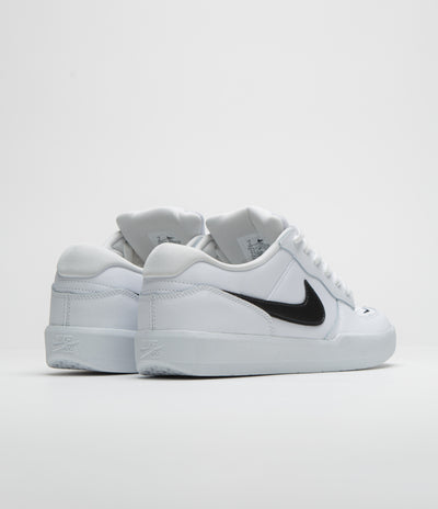 Nike SB Force 58 Premium Shoes - White / Black - White - White