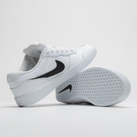 Nike SB Force 58 Premium Shoes - White / Black - White - White thumbnail