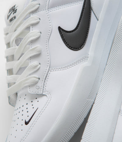 Nike SB Force 58 Premium Shoes - White / Black - White - White