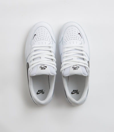 Nike SB Force 58 Premium Shoes - White / Black - White - White