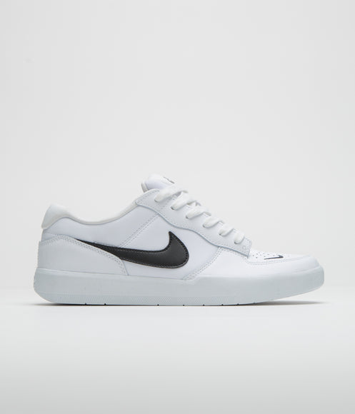 Nike SB Force 58 Premium Shoes - White / Black - White - White