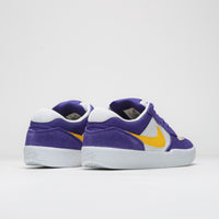 Nike SB Force 58 Shoes - Court Purple / Amarillo - White - White thumbnail