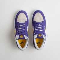 Nike SB Force 58 Shoes - Court Purple / Amarillo - White - White thumbnail