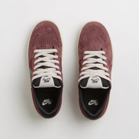 Nike SB Force 58 Shoes - Dark Team Red / Black - Black - Light Orewood Brown thumbnail