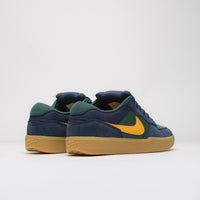 Nike SB Force 58 Shoes - Midnight Navy / University Gold - Fir thumbnail