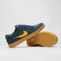 Nike SB Force 58 Shoes - Midnight Navy / University Gold - Fir thumbnail