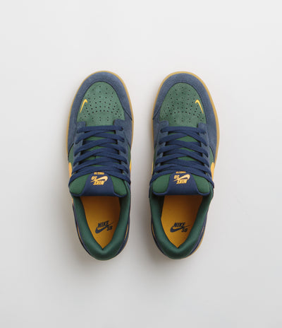 Nike SB Force 58 Shoes - Midnight Navy / University Gold - Fir