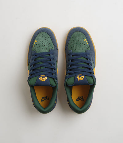 Nike SB Force 58 Shoes - Midnight Navy / University Gold - Fir