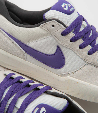 Nike SB Force 58 Shoes - Phantom / Court Purple - Summit White