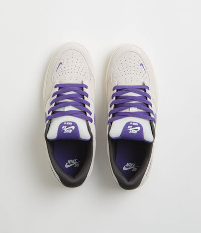 Nike SB Force 58 Shoes - Phantom / Court Purple - Summit White