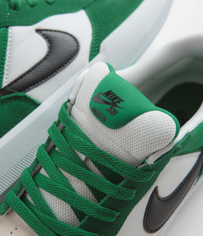 Nike SB Force 58 Shoes - Pine Green / Black - White - White