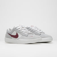 Nike SB Force 58 Shoes - Platinum Tint / Dark Team Red - Wolf Grey thumbnail