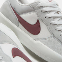 Nike SB Force 58 Shoes - Platinum Tint / Dark Team Red - Wolf Grey thumbnail