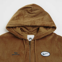 Nike SB Hooded Cord Jacket - Light British Tan / Armory Navy thumbnail