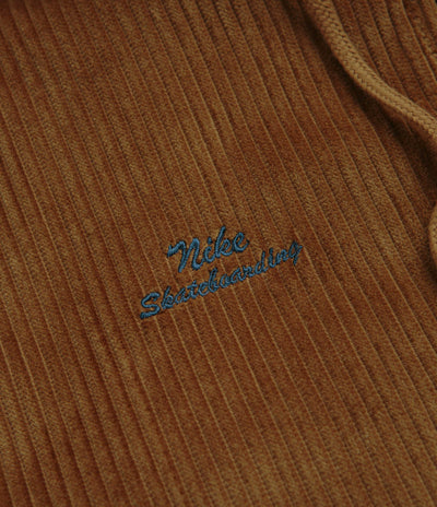 Nike SB Hooded Cord Jacket - Light British Tan / Armory Navy