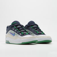 Nike SB Air Max Ishod Shoes - White / Persian Violet - Obsidian - Pine Green no thumbnail